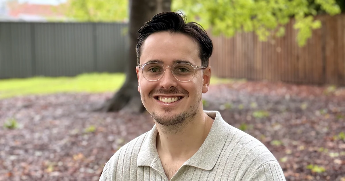 James Wightman, psychologist at MindSure Psychology in Gosford and Hornsby, smiling outdoors