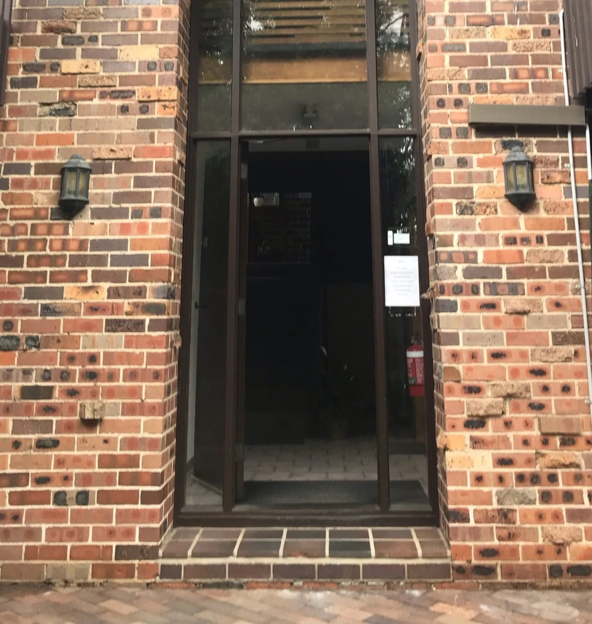 Brick building entrance to MindSure Psychology Hornsby clinic