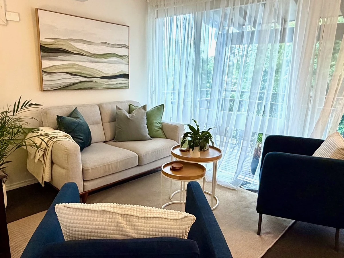 MindSure Psychology therapy room in Hornsby, NSW