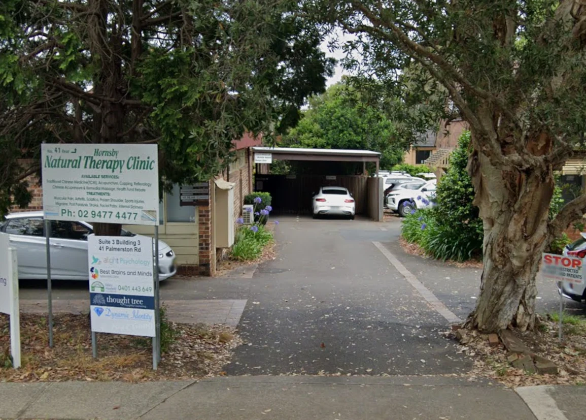 Driveway and carport entrance at 41 Palmerston Road, Hornsby
